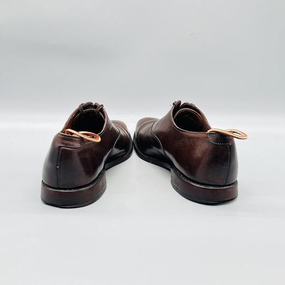 Allen Edmonds Shoes Mens 9 Brown Leather Carlyle Oxford Dress Lace Up Classic main image 7